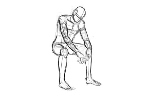 Man Thinking Body Reference Drawing Drawing Poses Male Male Body