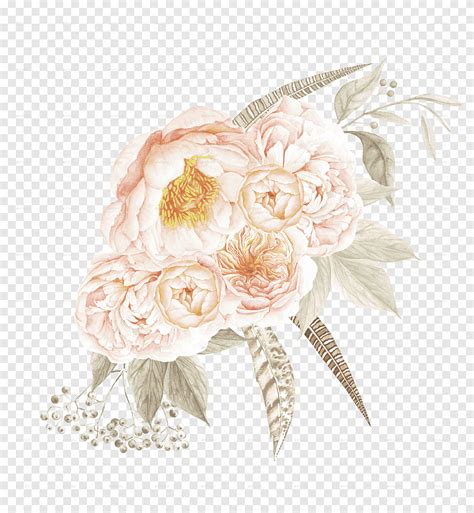 Free Download Pink Flowers Wedding Invitation Flower Bouquet Graphy