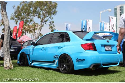 Blue Subaru Sti Wrap Wrapfolio