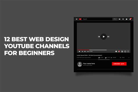 12 Best Web Design Youtube Channels For Beginners