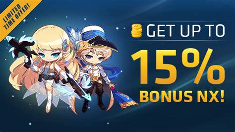 Your available nx balance is displayed on the bottom left of the cash shop. Get Up to 15% Bonus NX! | MapleStory