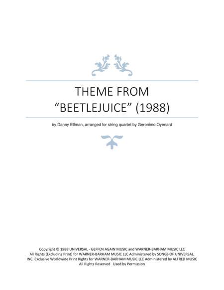 Home From Beetlejuice The Musical Free Music Sheet