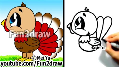 Additionally, you can browse for other cliparts from related tags on topics animated, autumn leaves, cartoon drawin, design. How to Draw a Cartoon Turkey - YouTube