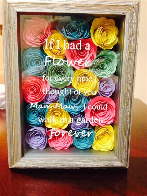 Feb 18, 2018 · how to make giant paper flowers. Glass flower case … | Flower shadow box, Shadow box gifts ...