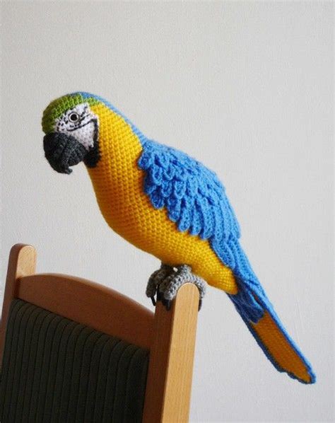 Pin By Sylvinha Alencar On Amigurumi 3 Crochet Parrot Crochet Bird