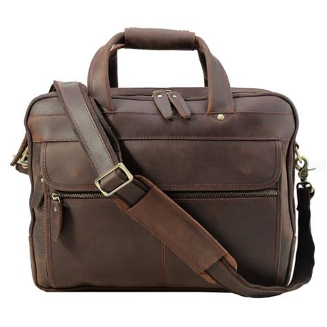 Pratt Leather Large Executive Briefcase