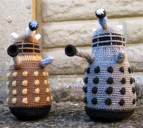 Tiny little cat spirits have helped her during her journey to save millions of animal and plant lives. LucyRavenscar - Crochet Creatures: Dalek Amigurumi Pattern ...