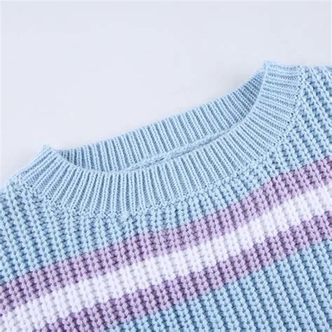 90s Aesthetic Style Knitted Sweater Cosmique Studio Vsco Aesthetic