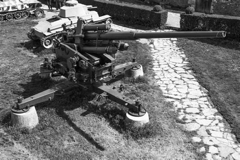 Ww2 German 88mm Flak Gun Belgrade Fortress Serbia Flickr