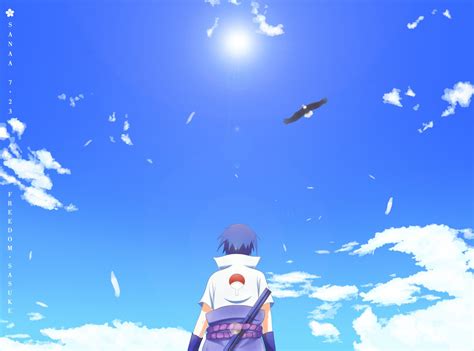Anime Wallpaper Sky Blue Santinime