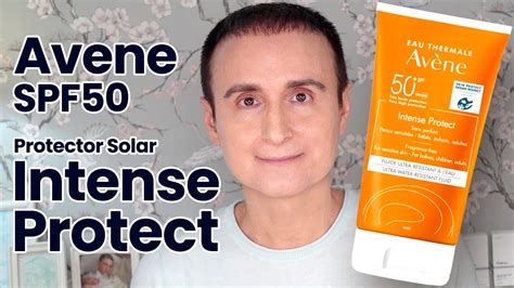 Avene Intense Protect Spf50 Protector Solar Sin Perfumes Para Pieles
