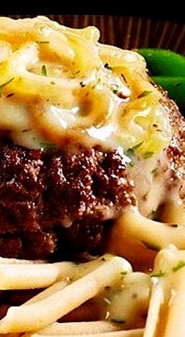 I made the sauce and tried it and it really didn't have much flavor at all, so i tried something new that i think has much more flavor. Hamburger Steak with Caramelized Onion Sauce | Beef recipes, Meat recipes, Best beef recipes