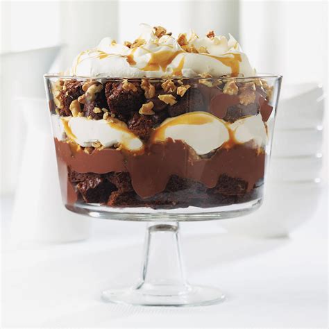 Caramel Cream Brownie Trifle Recipe From H E B