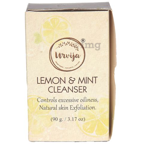 Urvija Lemon And Mint Cleanser Buy Box Of 900 Gm Soap At Best Price In