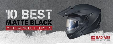 Best Matte Black Motorcycle Helmets