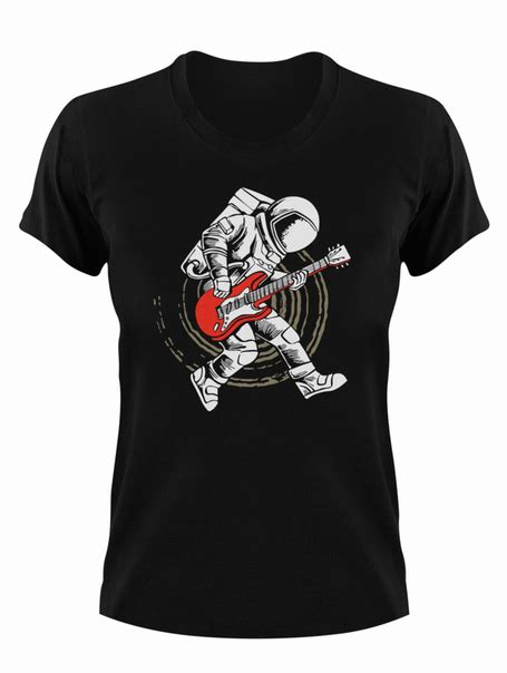Astronaut Playing Guitar In Space T Shirt Shop Today Get It Tomorrow