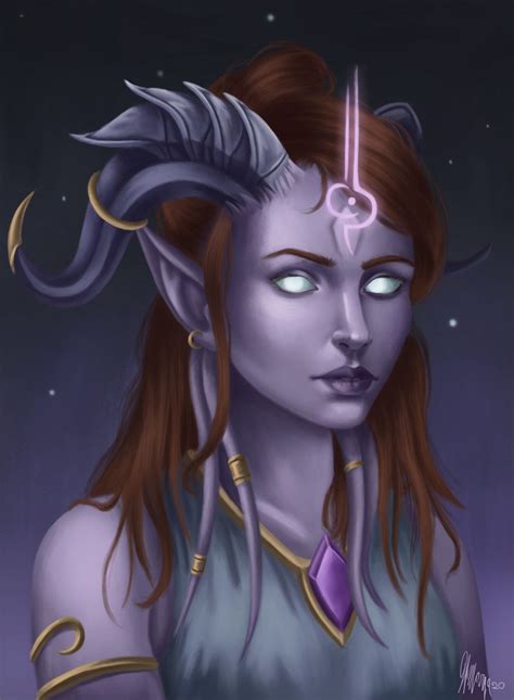 Artstation Celestial Dreams Gabriel Marra World Of Warcraft Characters Character Art