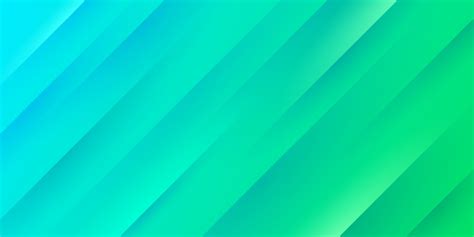 Abstract Light Blue And Green Gradient Background With Diagonal Stripe