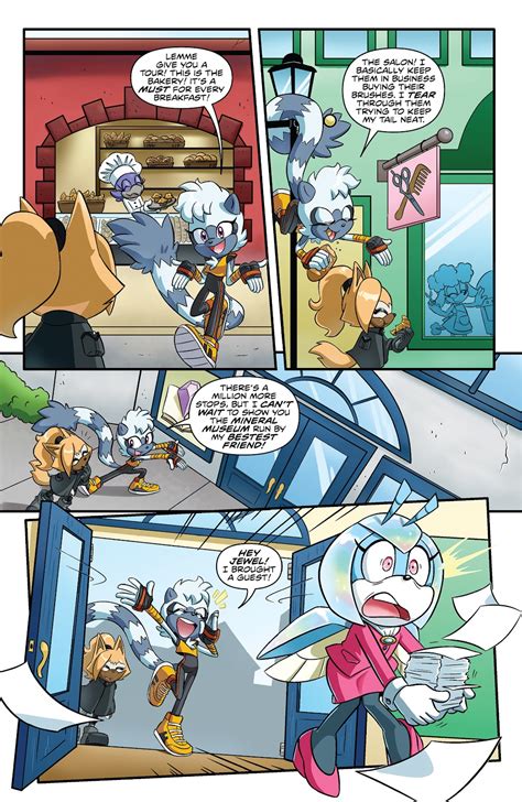 Read Online Sonic The Hedgehog Tangle Whisper Comic Issue