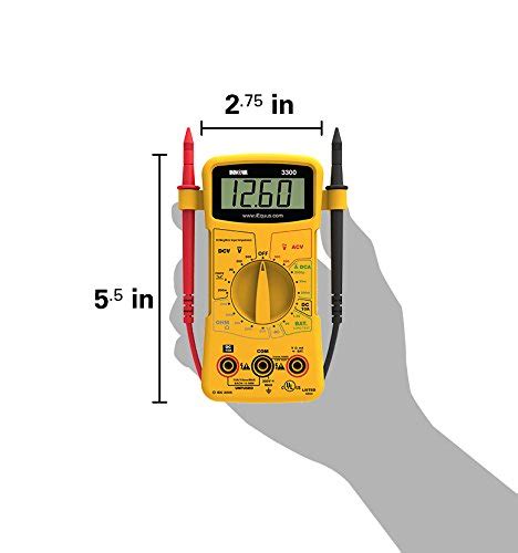 Innova 3300 Hands Free Digital Multimeter 10 Megohm 11street Malaysia