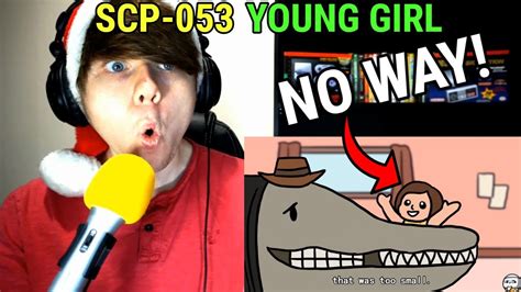 Scp 053 Young Girl Scp Animation Therubber Reaction Youtube
