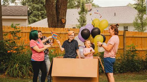 Mom Throws A Belated Gender Reveal Party For Her Transgender Son 17 Years Later Cnn