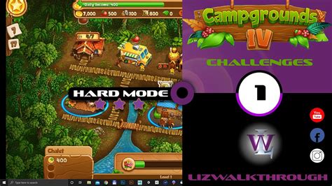 Campgrounds 4 Challenges Level 1 Walkthrough Youtube