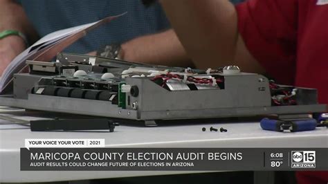 Maricopa County Election Audit Begins Youtube