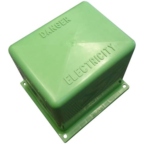 Pillar Box Large Vented Green Rectanglr Electrical Wholesale