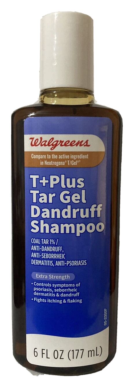 Walgreens T Plus Shampoo Compare To Neutrogena Tgel Extra Strength 6