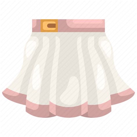 Clothing Fashion Feminine Mini Skirt Skirt Woman Icon Download