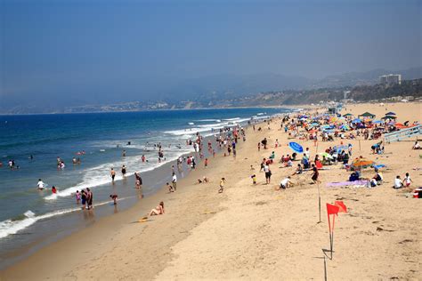 Santa Monica State Beach North Beach Santa Monica Ca California