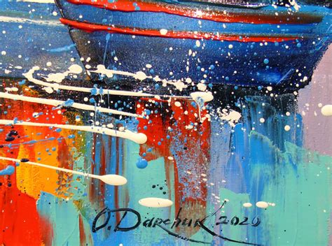 Bright Sails Paintings By Olha Darchuk