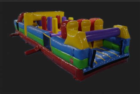 30ft Obstacle Course County Inflatables Woodland Me