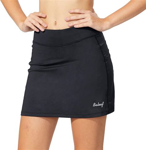 baleaf women s tennis skirt golf skorts skirts athletic skirts with shorts pockets