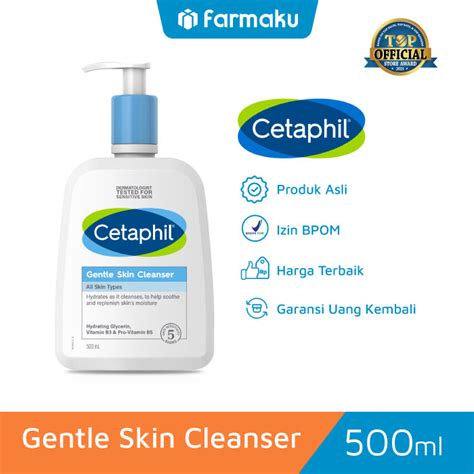 Jual Cetaphil Gentle Skin Cleanser 500 Ml Farmaku