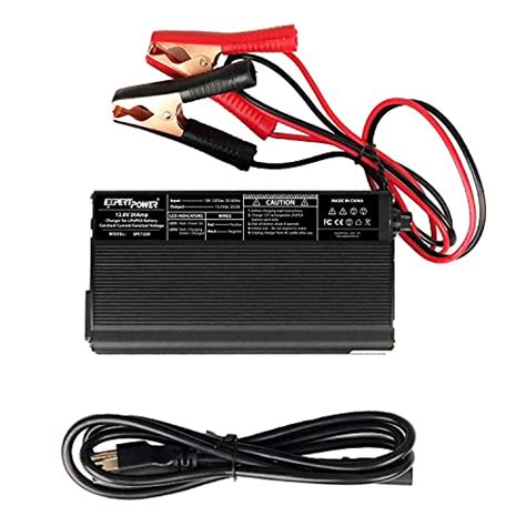 Expertpower 12v 20a Smart Charger For Lithium Lifepo4 Deep Cycle