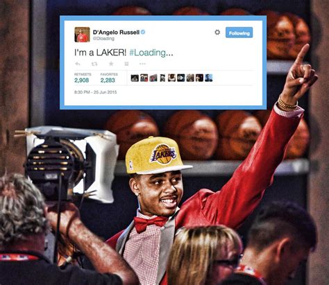 The Tweet Says It All Dloading To The Lakers NBADraft NBA On TNT