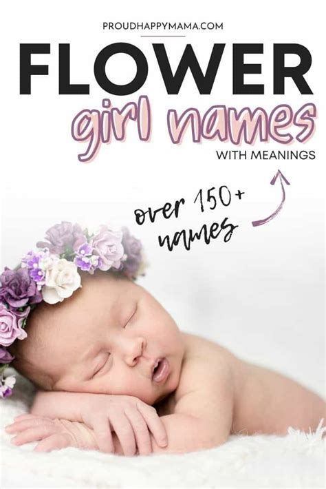 150 Flower Names For Girls Sweet And Pretty