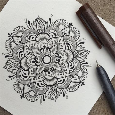 Irukandjidesigns On Instagram “mandal Onand Onand On” Mandala Mandala Design Art