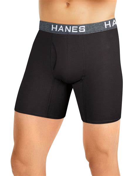 Hanes Ultimate Men S Comfort Flex Fit Breathable Cotton Boxer Briefs