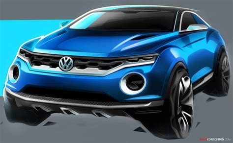 Volkswagen Previews New T Roc Suv Concept