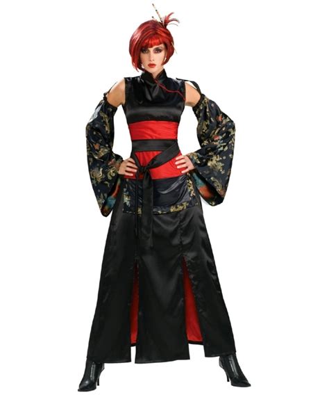 Adult Dragon Mistress Geisha Sexy Costume Women Costumes