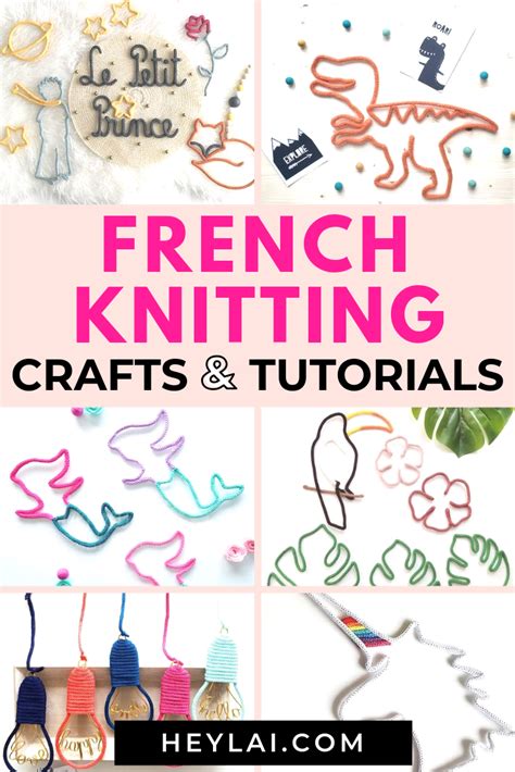 French Knitting Tutorials And Crafts Ideas Easy Tutorials French