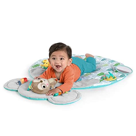 Bright Starts Hug N Cuddle Activity Gym And Playmat With Take Along Toys