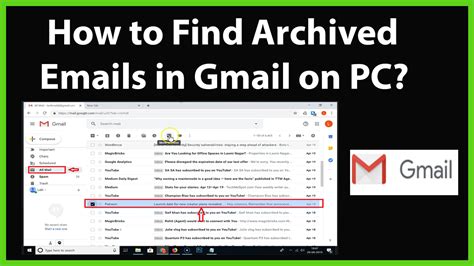 How To Find Archived Emails In Gmail Desktop