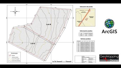 Mapa Topográfico En Arcgis Youtube