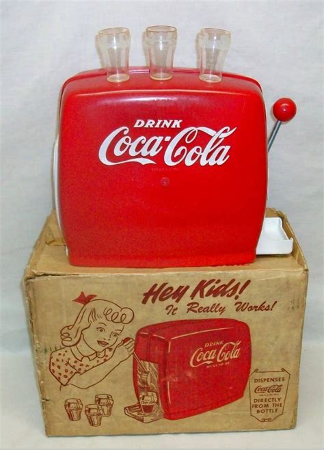 1950s Plastic Toy Coca Cola Dispenser Collectors Weekly