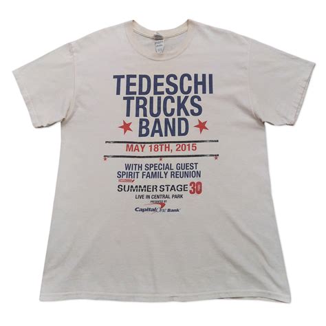 Vintage Tedeschi Trucks Band Tour Tshirt Grailed