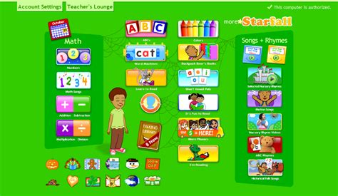 More Starfall More Starfall Learning Web Teaching The Alphabet